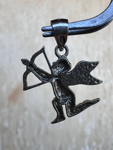 Silver pendant Angel 925 Ukraine Cupid - Picture 4 of 8