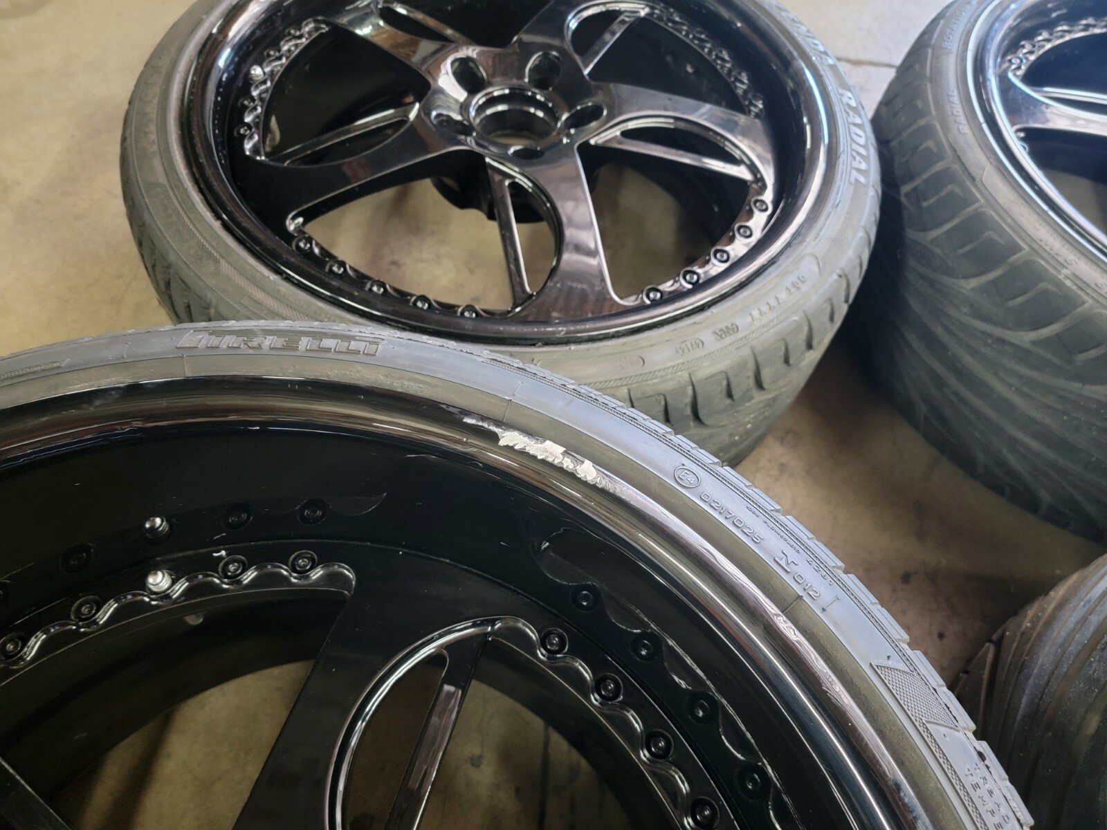 LAMBORGHINI MURCIELAGO LP640 GFG WHEELS RIMS SET 