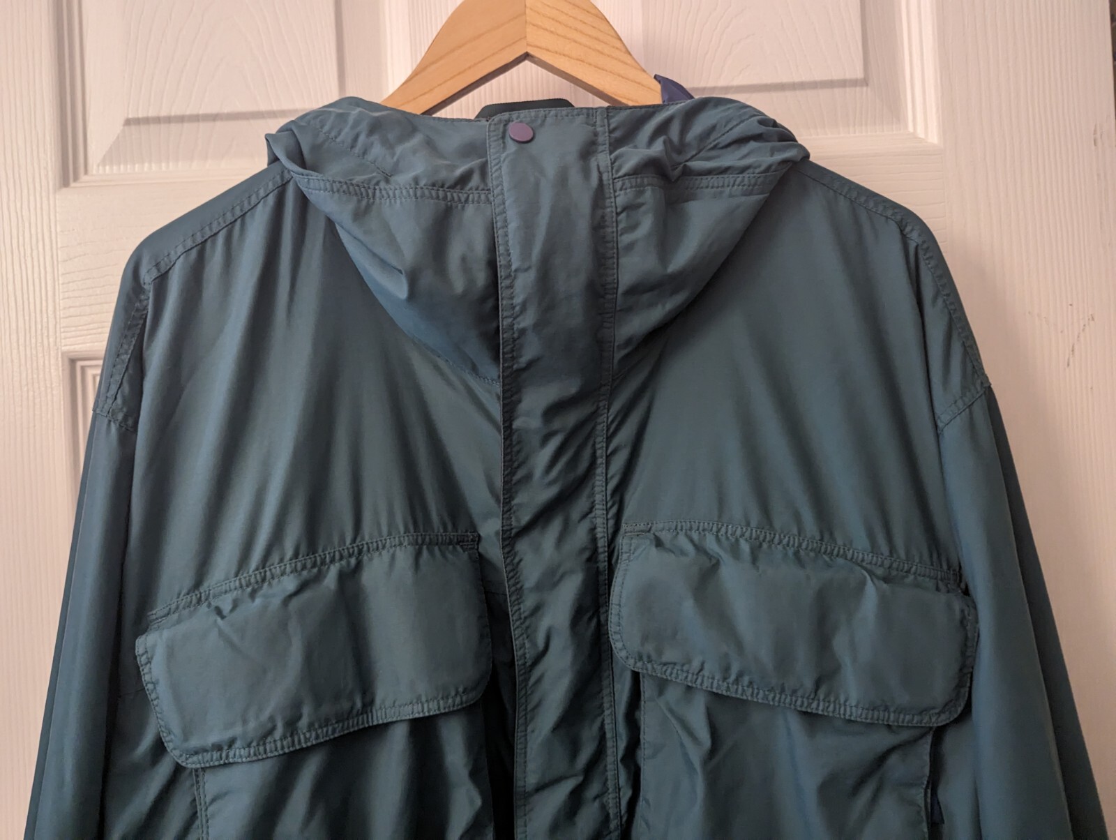 Vintage Patagonia Skanorak Smock Jacket Green Teal Rare XL Like SST