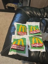 McDonald s 2022 Cactus Plant Flea Market Set Of 4 Collectors Limited SEALED