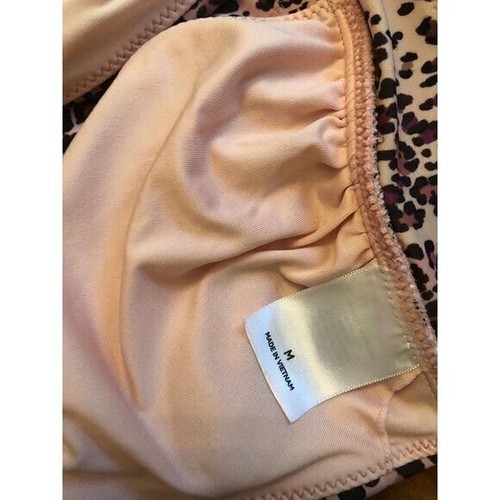 Shade Shore Bikini Swimwear Bottoms Size XL Top M Leopard - Picture 3 of 3