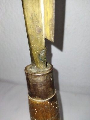 OLD TOOL, OUTIL ANCIEN de Vigne / SERPE De Vigneron Forgée Et Signée (n