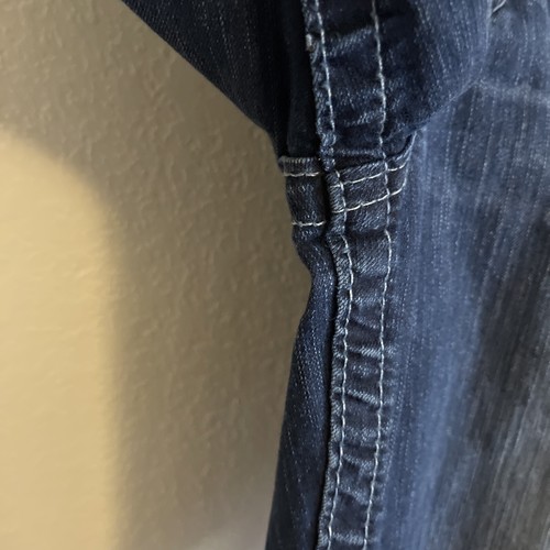 True Religion Jeans Womens 26 Denim Skinny Low Rise Medium Wash USA Serena 25x30 - Picture 5 of 15