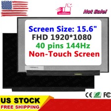 15.6" for Dell Alienware P79F001 1920 1080 40 pins 144Hz LCD Non-Touch Screen