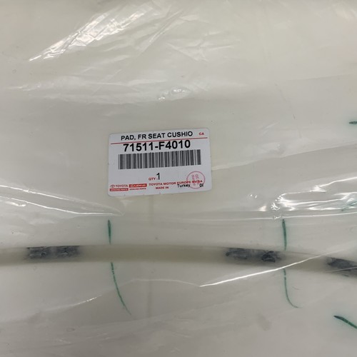 Genuine Toyota PAD, FRONT SEAT CUSHION 71511f4010 - Picture 3 of 3