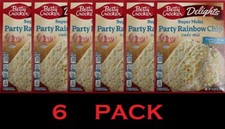 Betty Crocker Delights SUPER MOIST Party Rainbow Chip Cake Mix 13.25 oz - 6 PACK
