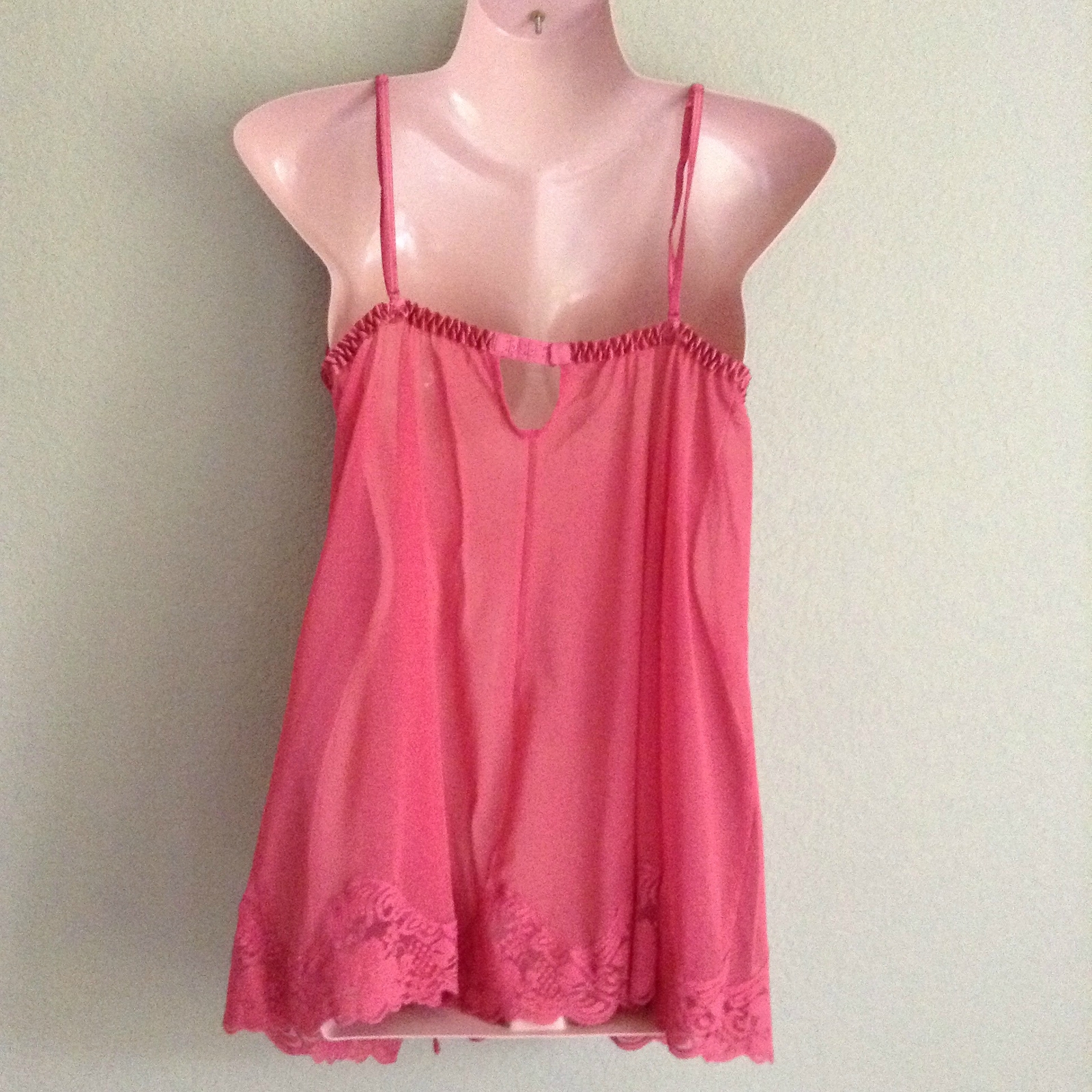 Fredericks of Hollywood Women's Baby Doll Chemise Nig… Gem