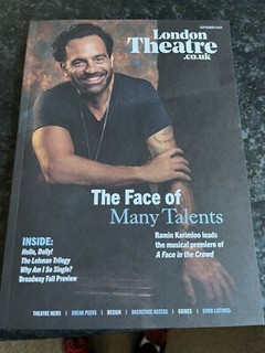 RAMIN KARIMLOO LONDON THEATRE MAGAZINE ARTICLE AND LOVELY PHOTOS