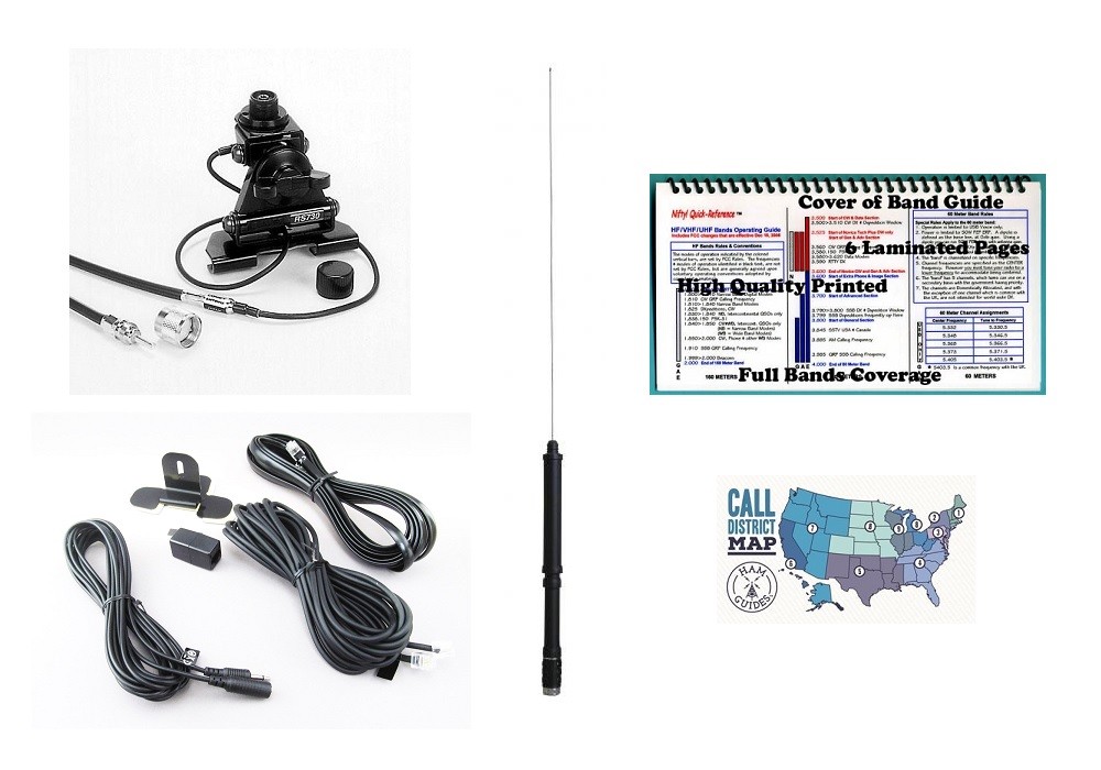 Yaesu FT-891 Accy Bundle w/ Mobile Ant, Lip Mount, Sep. Kit and Nifty! Bandplan. Available Now for $604.97