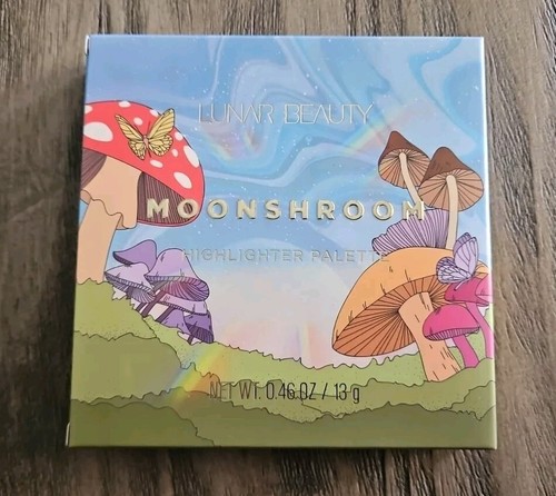Lunar Beauty: Moonshroom Highlighter 4-Shade Palette NIB High Shine Contour - Picture 2 of 3