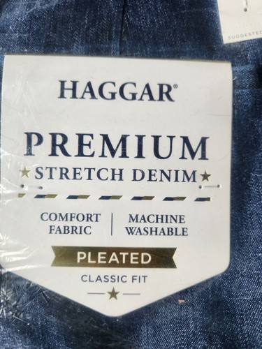 Brand New Haggar Big & Tall Men's Classic Fit Premium Stretch Denim Size 52 X 30 - Picture 9 of 12