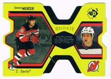 2021-22 UPPER DECK UD3 DAWSON MERCER ROOKIE 0445/1000 NEW JERSEY DEVILS #UD3-38