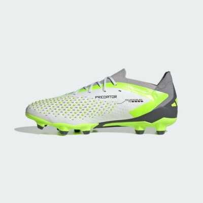 adidas Soccer Cleats Predator Accuracy.1 L HG/AG Footwear White