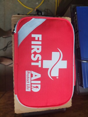 First Aid Kit Protect Life 250 pc New (C4E) exp 2/27