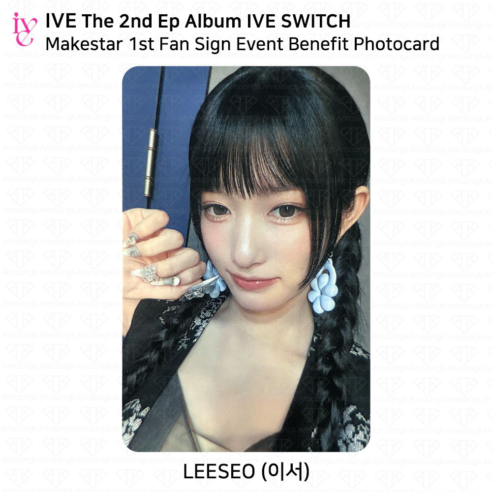 Fan Sign I've IVE The 2nd EP Album IVE SWITCH Makestar 1st Fan Sign Event Benefit ...