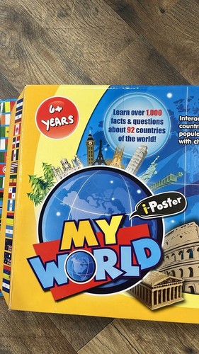 BEST LEARNING i-Poster My World Interactive Map /Talking Toy πΏππΏ - Picture 4 of 11