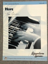 Hope by Tom Gerou. Late Intermediate Solo 2000