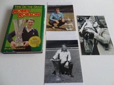 ENGLAND + IPSWICH TOWN + NEWCASTLE UNITED BOBBY ROBSON HAND SIGNED 1982 BOOK