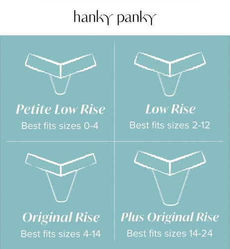 Hanky Panky Signature Stretch Lace Original Rise Thong (4811P) - Picture 179 of 606