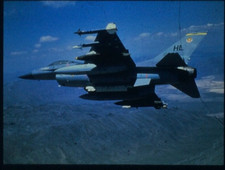 General Dynamics F-16 In Flight 35 mm Color Slide A6