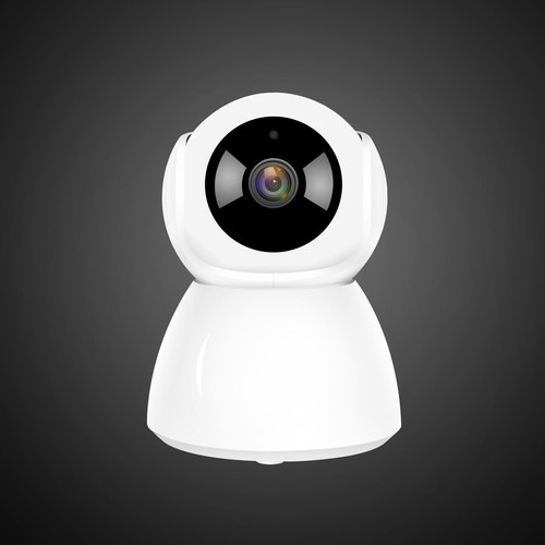 WiFi 1080P 180°Camera Home HD IR Night Vision Cloud Storage Two Way Audio 2.8mm - 第 5/7 張圖片