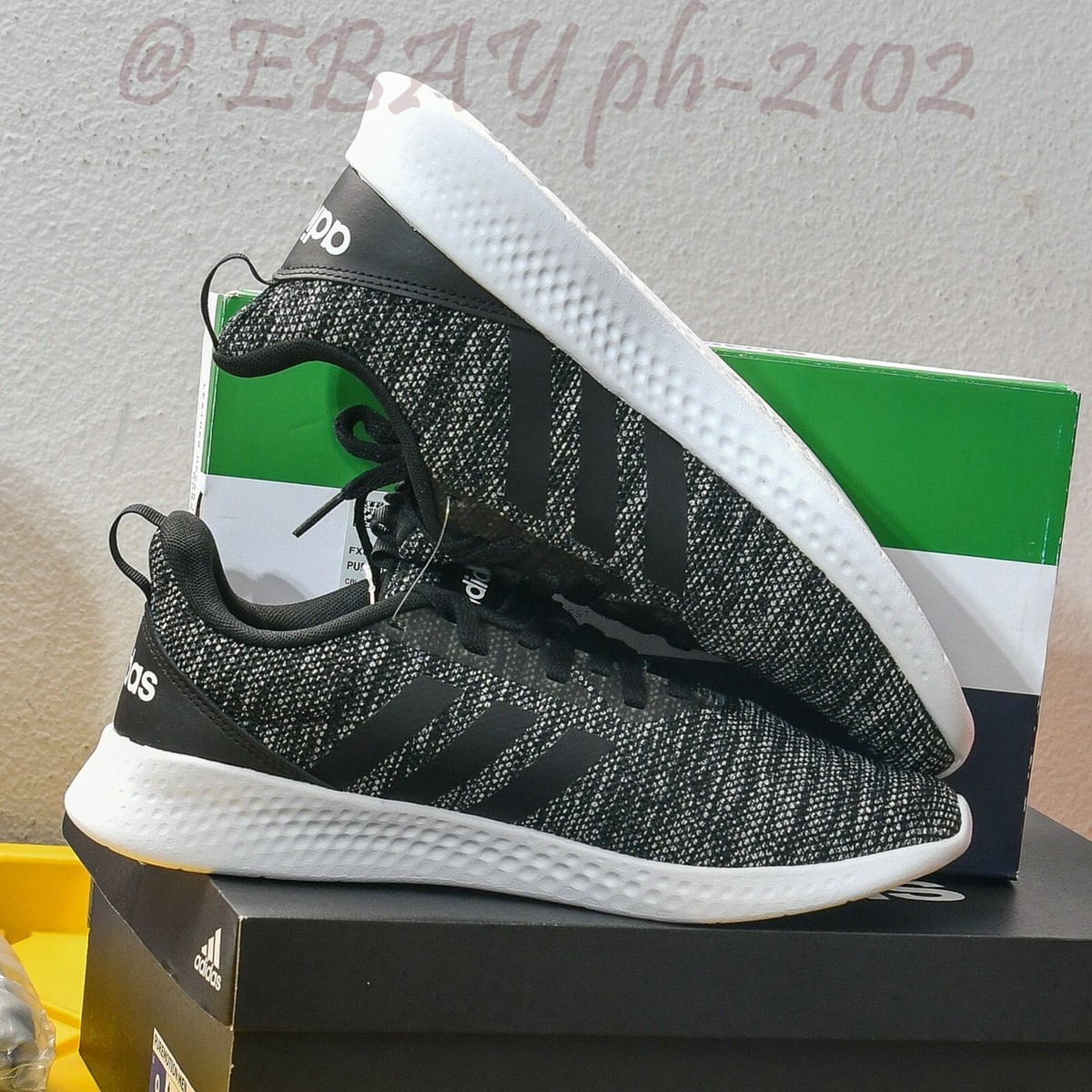 adidas gazelle silver green womens Adidas Puremotion Sneakers