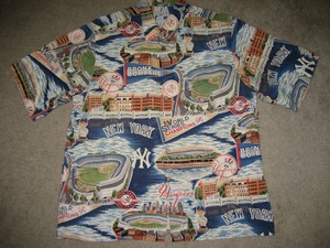 new york yankees hawaiian shirt