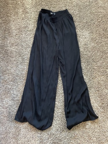 Zara Black Wide Leg Pants - Gem