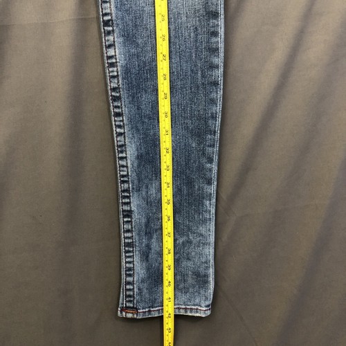 Pantalones de mezclilla True Religion ajustados cónicos para hombre 30 x 34 azul rojo marrón puntada hechos en EE. UU. - Imagen 11 de 16