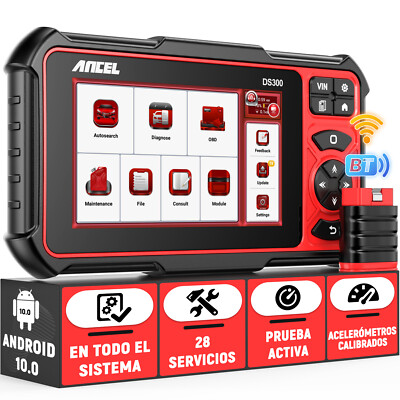 ANCEL DS300 Bidirectional Car OBD2 Scanner ECU Coding Auto Diagnostic Tool FCA