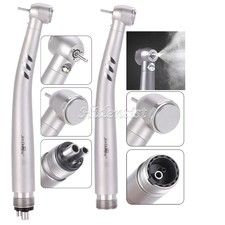 Dental LED E-Generator Fiber High Speed Handpiece LED Stainless Body Air Turbine