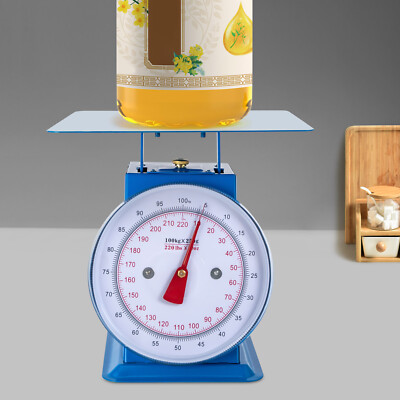 Mechanical Kitchen Food Scale Industrial Dial Scale Weighing Scale 100kg/220lbs