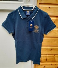 OFFICIAL ICC CHAMPIONS TROPHY ENGLAND 2017 CRICKET POLO SHIRT LADIES (8) BNWT
