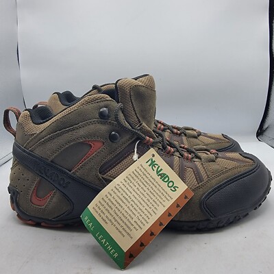Nevados Mens Size 11 Brown Outdoors Hiking Casual Shoes Low 