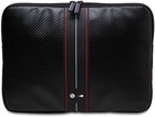 BMW Carbon and Red Stripe Sleeve for 16" Laptop Black - BMCS16COMSCAKR