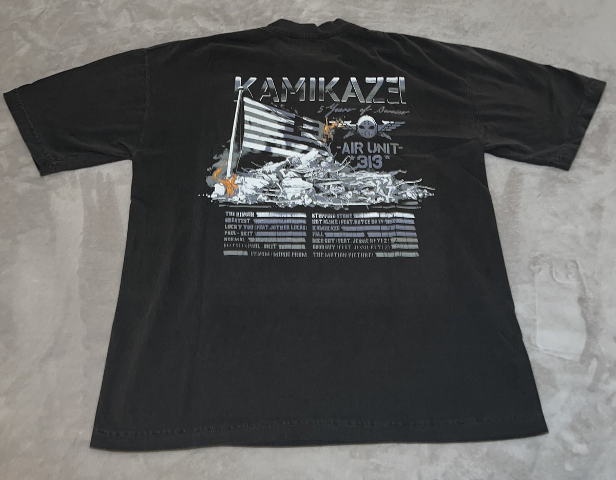 Eminem Kamikaze Flag T-Shirt Size Large | eBay