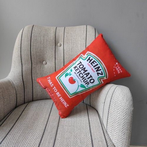 Heinz Tomato Ketchup Pillow,Ornament Toys,Novelty pillow,Food shaped pillow - Picture 13 of 14