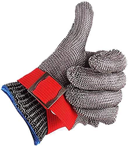 CPTDCL Gants de boucher en maille métallique en acier inoxydable résistant à ... CPTDCL Gants de boucher en maille métallique en acier inoxydable résistant à ...