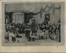 1935 Press Photo The Signing of Norway's Declaration of Independence - mjb25298