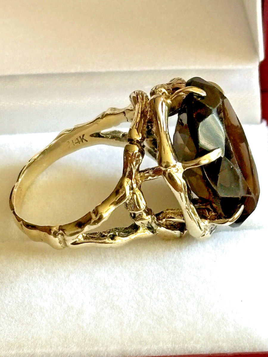 アクセサリー Samulo ring 14K White Gold Bamboo Ring | Shane Co.