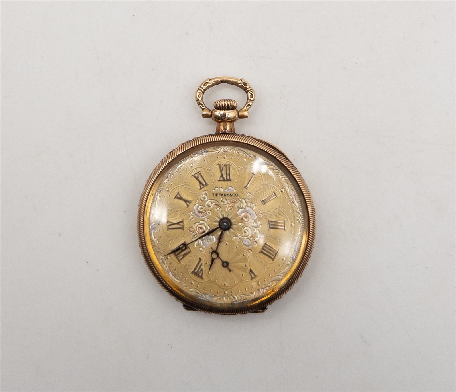 Antique $4000 Tiffany & Co Longines 14k Yellow Gold SZ 6 Ladies Pendant Watch