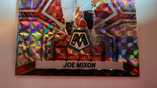 2022 Panini Mosaic Football JOE MIXON Silver Mosaic #40 Cincinnati Bengals NM - Picture 4 of 5