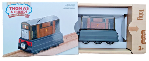*Thomas Collectors* NIB Toby FACTORY DEFECT ERROR - roof is backwards - Picture 7 of 8
