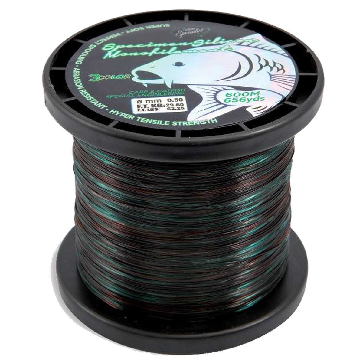 Filo Mimetico 0.40mm 16.5Kg 300mt Per Carpfishing – Lenza Resistente Per Mulinello Carson