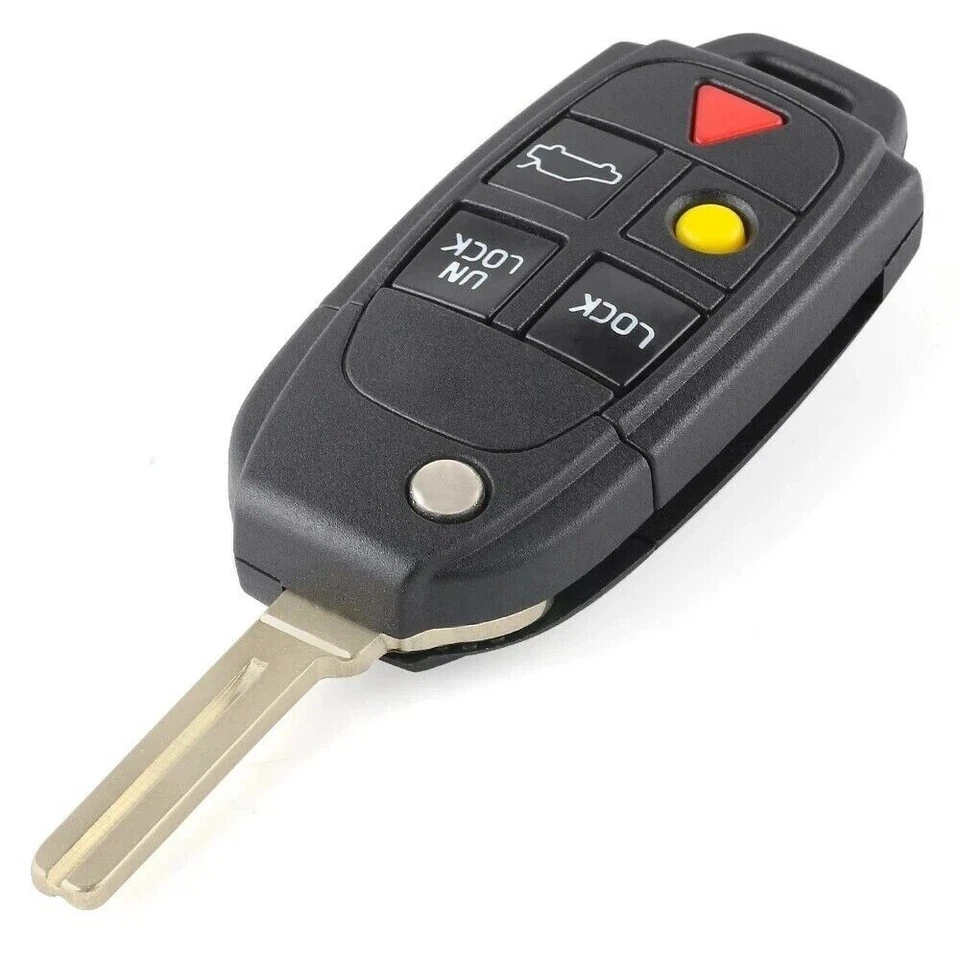For 2004 2005 2006 2007 2008 2009 VOLVO S60 S80 REMOTE FLIP KEY FOB LQNP2T-APU Foto 2 de 4