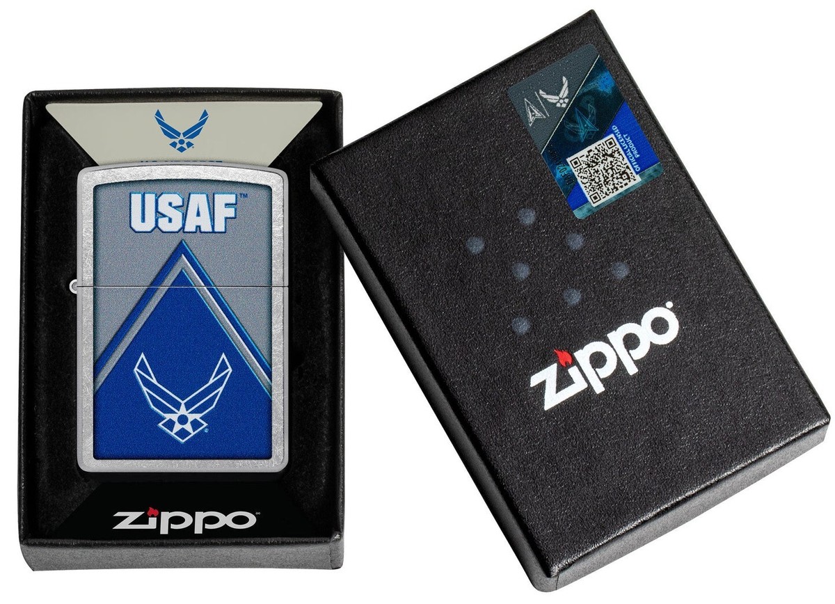 1958's USAirForceAcademy zippo& ashtray｜Circa 1958 Zippo Lighter