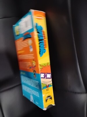Nickelodeon Supertoons VHS 2002.Sponge BOB, Rugrats Rocket Power