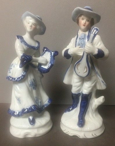 Vintage Porcelain Blue \u0026 White 