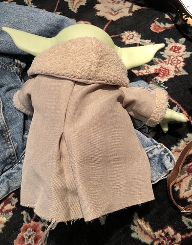 Muñeca BABY YODA The Child 11 pulgadas Grogu Mattel Star Wars Mandalorian Jim Morrison - Imagen 6 de 7