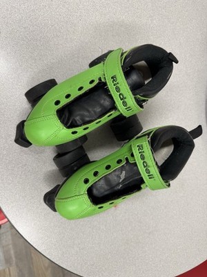 Riedell Quad size 4 Roller skates Green